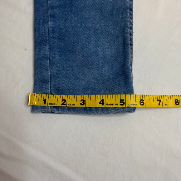 Yonder’s Embroidered Jeans Distressed Size 29 Skinny Floral Whimsygoth **READ**‎ - Picture 10 of 16